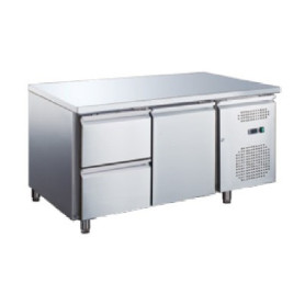 UNIFROST MESA 700 REFRI 1 PUERTA-2 CAJONES SIN PETO Ref: RCP1367-2C