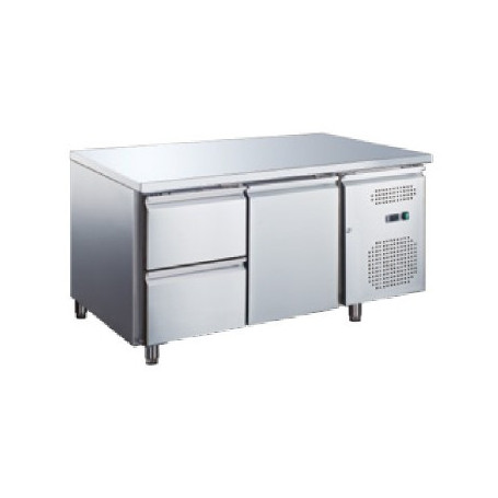 UNIFROST MESA 700 REFRI 1 PUERTA-2 CAJONES SIN PETO Ref: RCP1367-2C