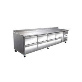 UNIFROST MESA 700 REFRI 8 CAJONES CON PETO Ref: RCU2237-8C