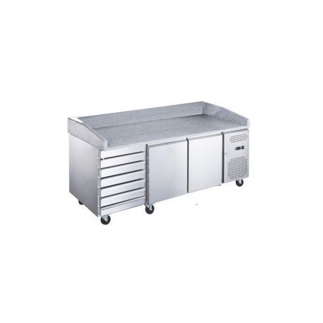 UNIFROST MESA DE PIZZA - ENCIMERA DE GRANITO- COMPARTIMENTO NEUTRO Ref: PZ2030GK